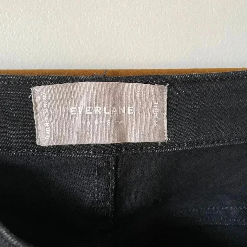 Everlane | High Rise  Authentic Stretch Ankle Jeans - Picture 10 of 10